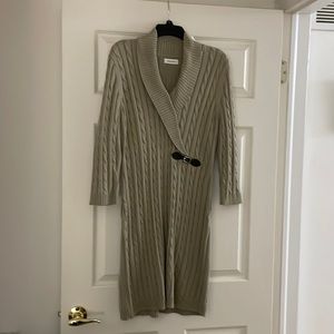 Calvin Klein Sweater bodycon Maxi Dress